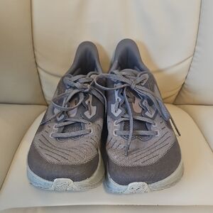 Sleek Gray Lace-Up Sneakers